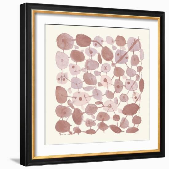 Mid Century IV Blush-Cheryl Warrick-Framed Art Print