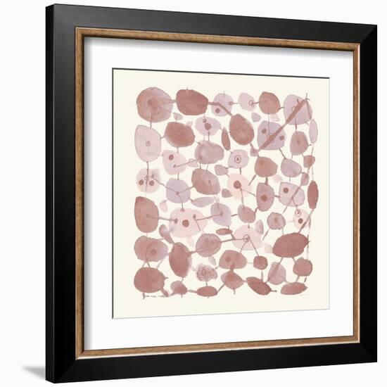 Mid Century IV Blush-Cheryl Warrick-Framed Art Print