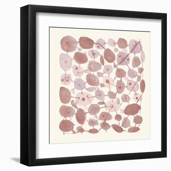 Mid Century IV Blush-Cheryl Warrick-Framed Art Print