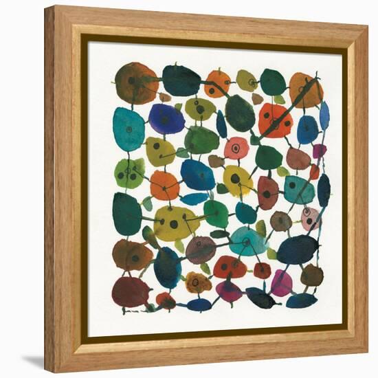 Mid Century IV-Cheryl Warrick-Framed Stretched Canvas