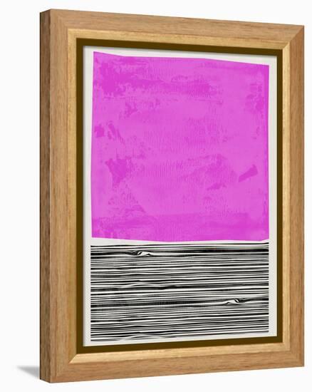 Mid Century Magenta Study-Eline Isaksen-Framed Stretched Canvas