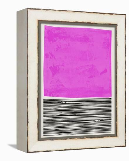 Mid Century Magenta Study-Eline Isaksen-Framed Stretched Canvas