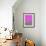 Mid Century Magenta Study-Eline Isaksen-Framed Art Print displayed on a wall