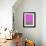 Mid Century Magenta Study-Eline Isaksen-Framed Art Print displayed on a wall