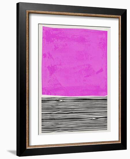 Mid Century Magenta Study-Eline Isaksen-Framed Art Print