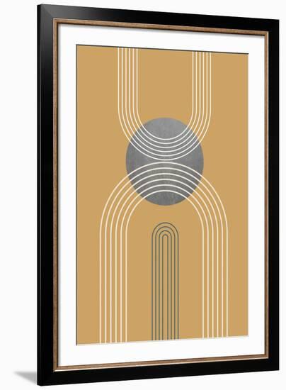 Mid Century Minimalist Boho 2-Urban Epiphany-Framed Art Print