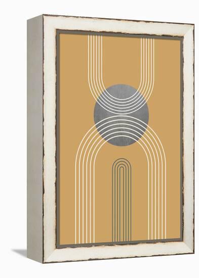 Mid Century Minimalist Boho 2-Urban Epiphany-Framed Stretched Canvas