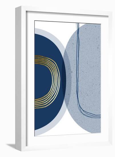 Mid Century Modern Lines 3-Urban Epiphany-Framed Art Print