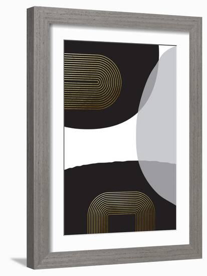 Mid Century Modern Luxe 1-Urban Epiphany-Framed Art Print