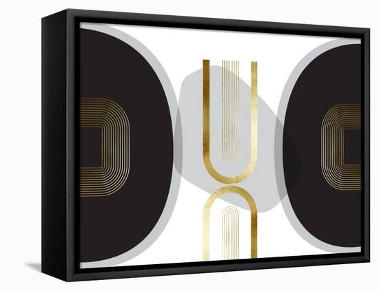 Mid Century Modern Luxe 2-Urban Epiphany-Framed Stretched Canvas