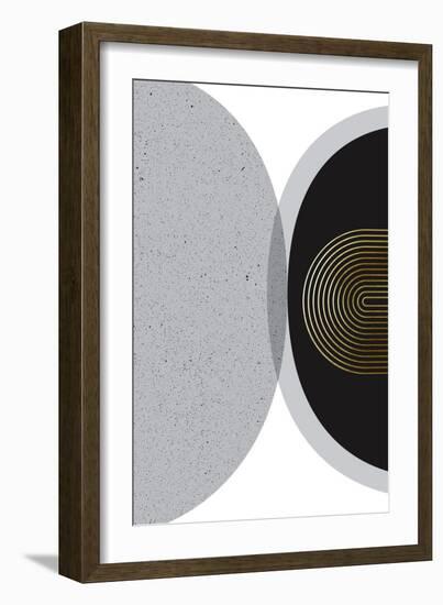 Mid Century Modern Luxe 3-Urban Epiphany-Framed Art Print