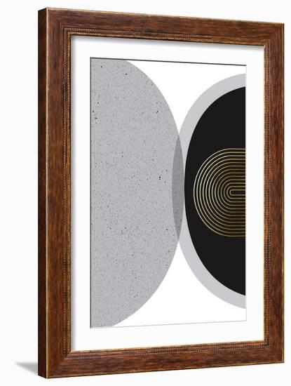 Mid Century Modern Luxe 3-Urban Epiphany-Framed Art Print