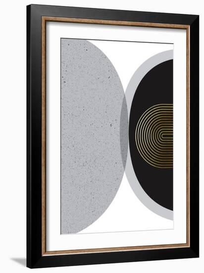 Mid Century Modern Luxe 3-Urban Epiphany-Framed Art Print