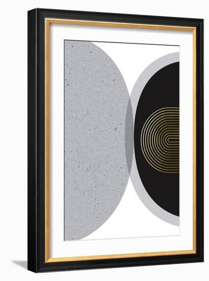 Mid Century Modern Luxe 3-Urban Epiphany-Framed Art Print