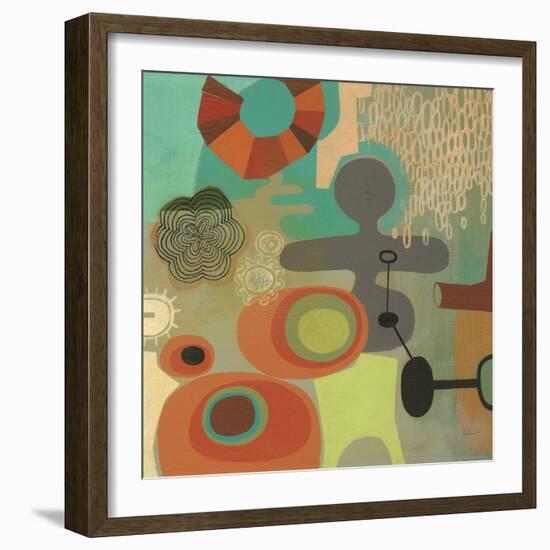 Mid Century Mood 1-Richard Faust-Framed Art Print