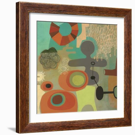 Mid Century Mood 1-Richard Faust-Framed Art Print