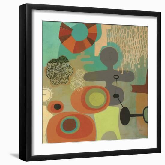 Mid Century Mood 1-Richard Faust-Framed Art Print