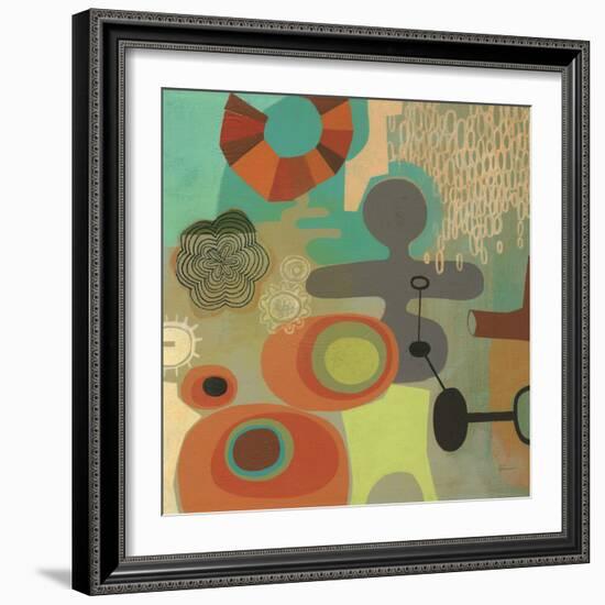 Mid Century Mood 1-Richard Faust-Framed Art Print