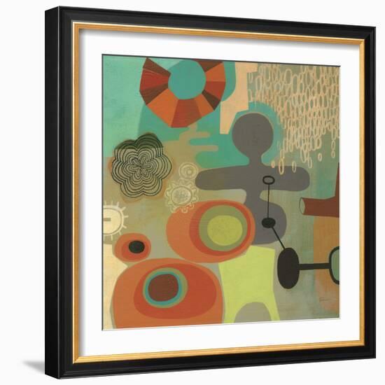 Mid Century Mood 1-Richard Faust-Framed Art Print