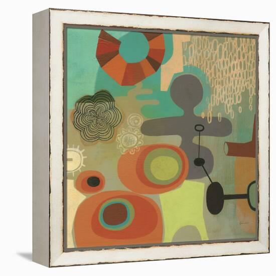 Mid Century Mood 1-Richard Faust-Framed Stretched Canvas