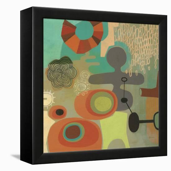 Mid Century Mood 1-Richard Faust-Framed Stretched Canvas