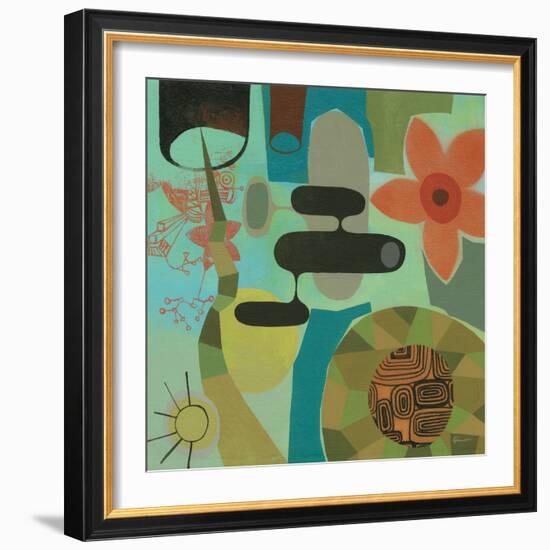 Mid Century Mood 2-Richard Faust-Framed Art Print