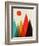 Mid Century Mountains-Eline Isaksen-Framed Art Print