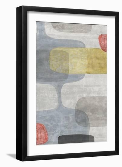 Mid Century Neutral I-Eva Watts-Framed Art Print