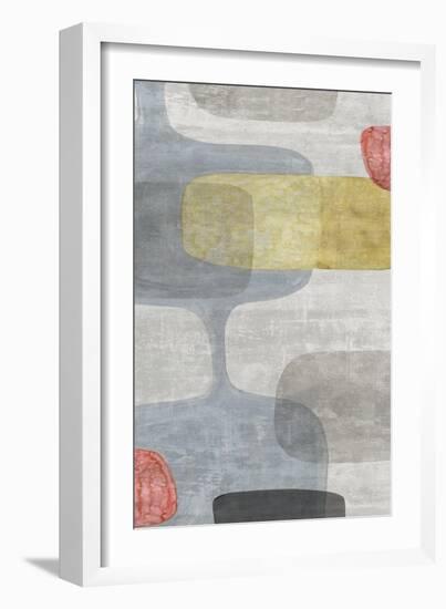 Mid Century Neutral I-Eva Watts-Framed Art Print