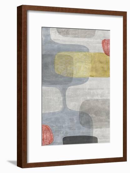 Mid Century Neutral I-Eva Watts-Framed Art Print