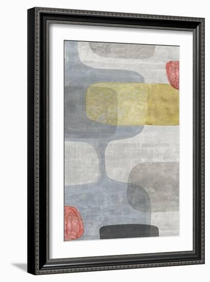 Mid Century Neutral I-Eva Watts-Framed Art Print