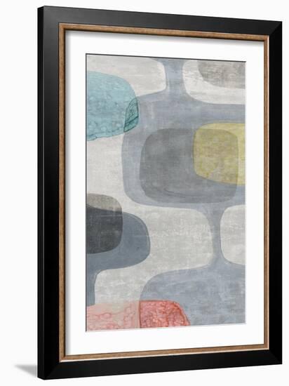 Mid Century Neutral II-Eva Watts-Framed Art Print