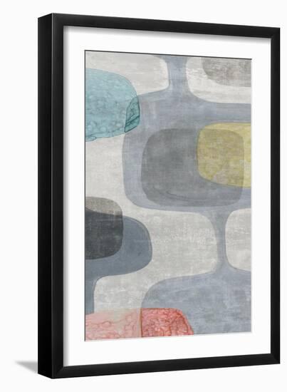 Mid Century Neutral II-Eva Watts-Framed Art Print