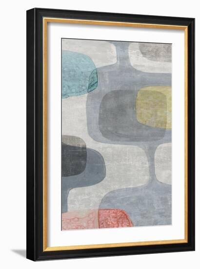 Mid Century Neutral II-Eva Watts-Framed Art Print