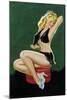 Mid-Century Pin-Ups - Beauty Parade - Uncovering Beauty-Peter Driben-Mounted Art Print