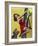 Mid-Century Pin-Ups - Moo - Up a tree-Peter Driben-Framed Art Print