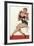 Mid-Century Pin-Ups - Wink Magazine - Silk Stockings & High Heels-Peter Driben-Framed Art Print