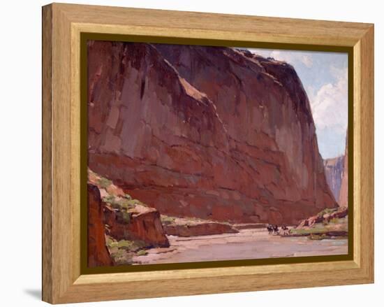 Mid Day Canyon-Edgar Payne-Framed Stretched Canvas