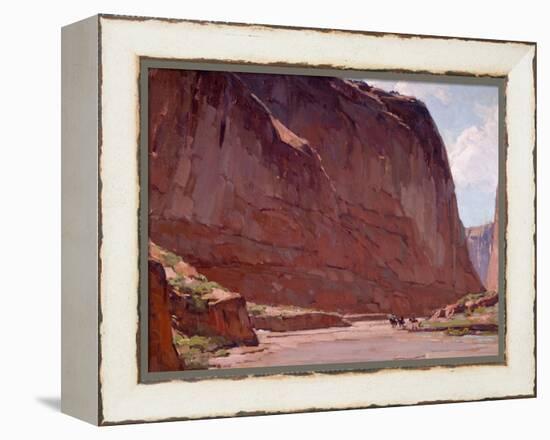 Mid Day Canyon-Edgar Payne-Framed Stretched Canvas