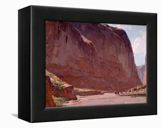 Mid Day Canyon-Edgar Payne-Framed Stretched Canvas