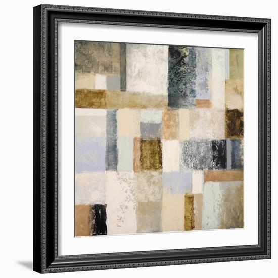 Mid Geometry I-Michael Marcon-Framed Art Print