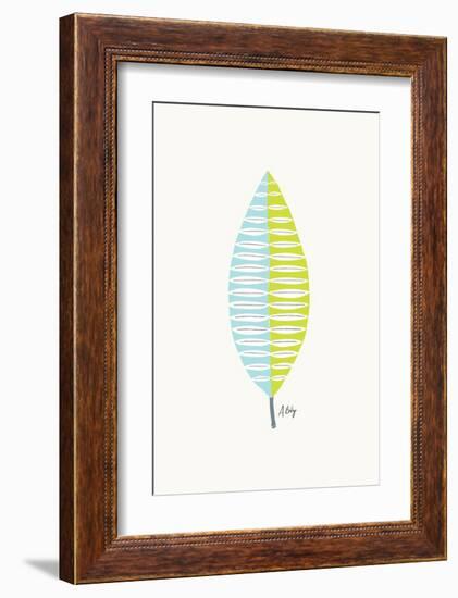 Mid Mod Leaf No. 1-Annie Bailey Art-Framed Art Print