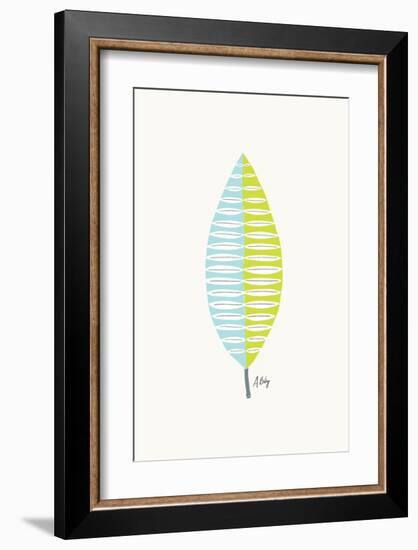 Mid Mod Leaf No. 1-Annie Bailey Art-Framed Art Print