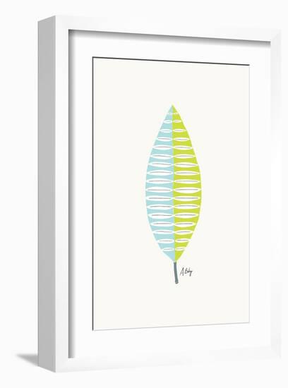 Mid Mod Leaf No. 1-Annie Bailey Art-Framed Art Print