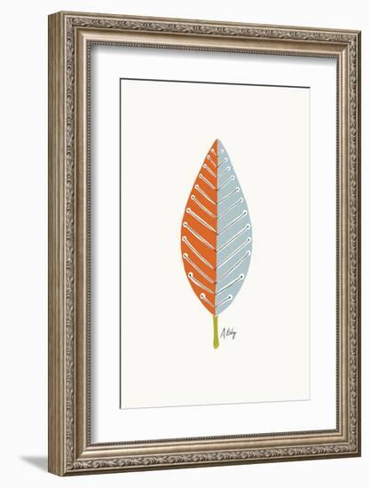 Mid Mod Leaf No. 2-Annie Bailey Art-Framed Art Print