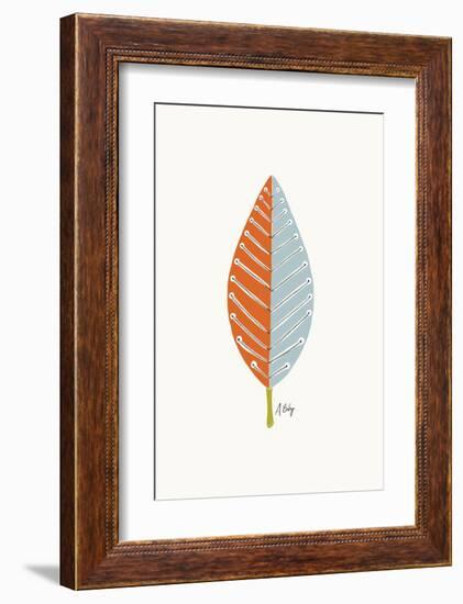 Mid Mod Leaf No. 2-Annie Bailey Art-Framed Art Print