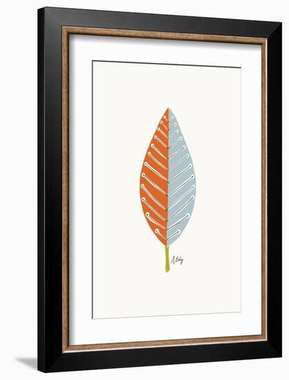 Mid Mod Leaf No. 2-Annie Bailey Art-Framed Art Print