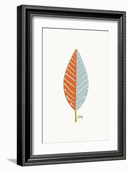 Mid Mod Leaf No. 2-Annie Bailey Art-Framed Art Print