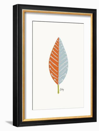 Mid Mod Leaf No. 2-Annie Bailey Art-Framed Art Print