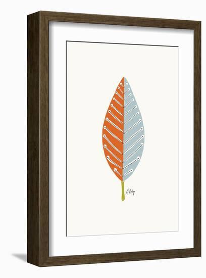 Mid Mod Leaf No. 2-Annie Bailey Art-Framed Art Print